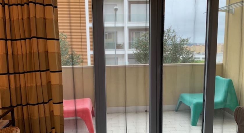 Studio with balcony